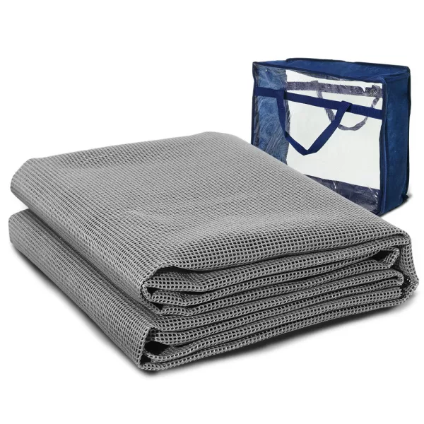 Weisshorn Annex Floor Mat in Grey.