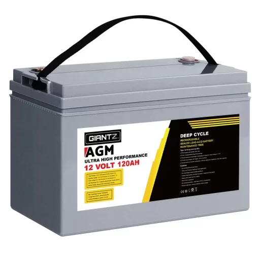 Portable Marine Battery Box with 120Ah Power