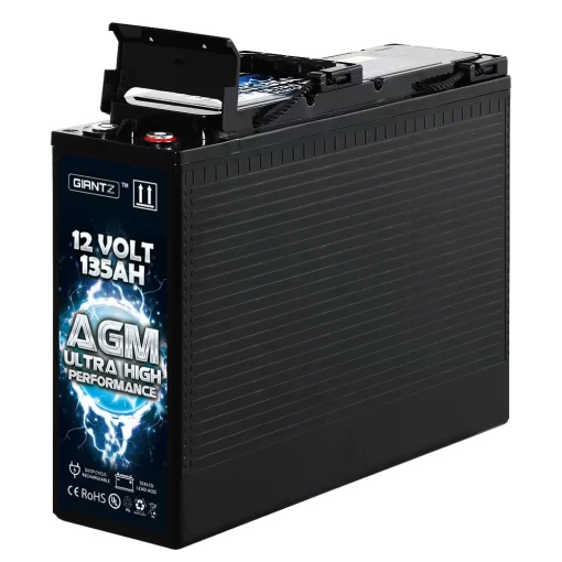 Portable Deep Cycle Battery for 4WD and Marine Use.