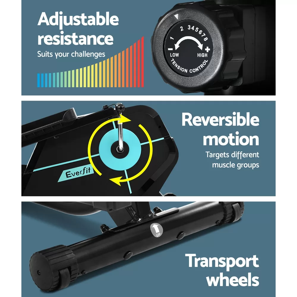 Everfit Exercise Bike Elliptical Cross Trainer Bicycle Home Gym Fitness Machine 7 Everfit Exercise Bike Elliptical Cross Trainer Bicycle Home Gym Fitness Machine - Image 7