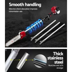 Tree Care Pole Chainsaw and Brushcutter - 65CC 9 PCAW SXFV RD 03 jpg