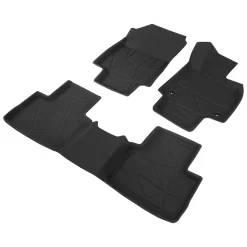 Alternative view of Toyota RAV4 2019-2022 Rubber Floor Mats: Front & Rear Compatible