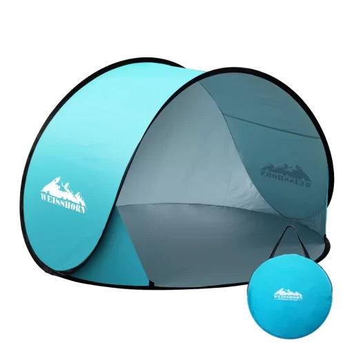Portable Pop Up Beach Tent for Sun Protection and Shelter