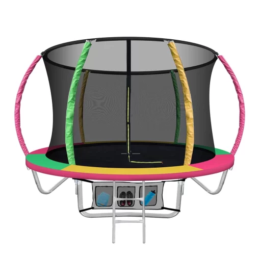 Outdoor Kid's Trampoline with Safety Enclosure (8ft)