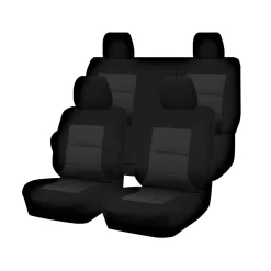 Black Seat Covers for Toyota Hybrid Hatch - High Quality