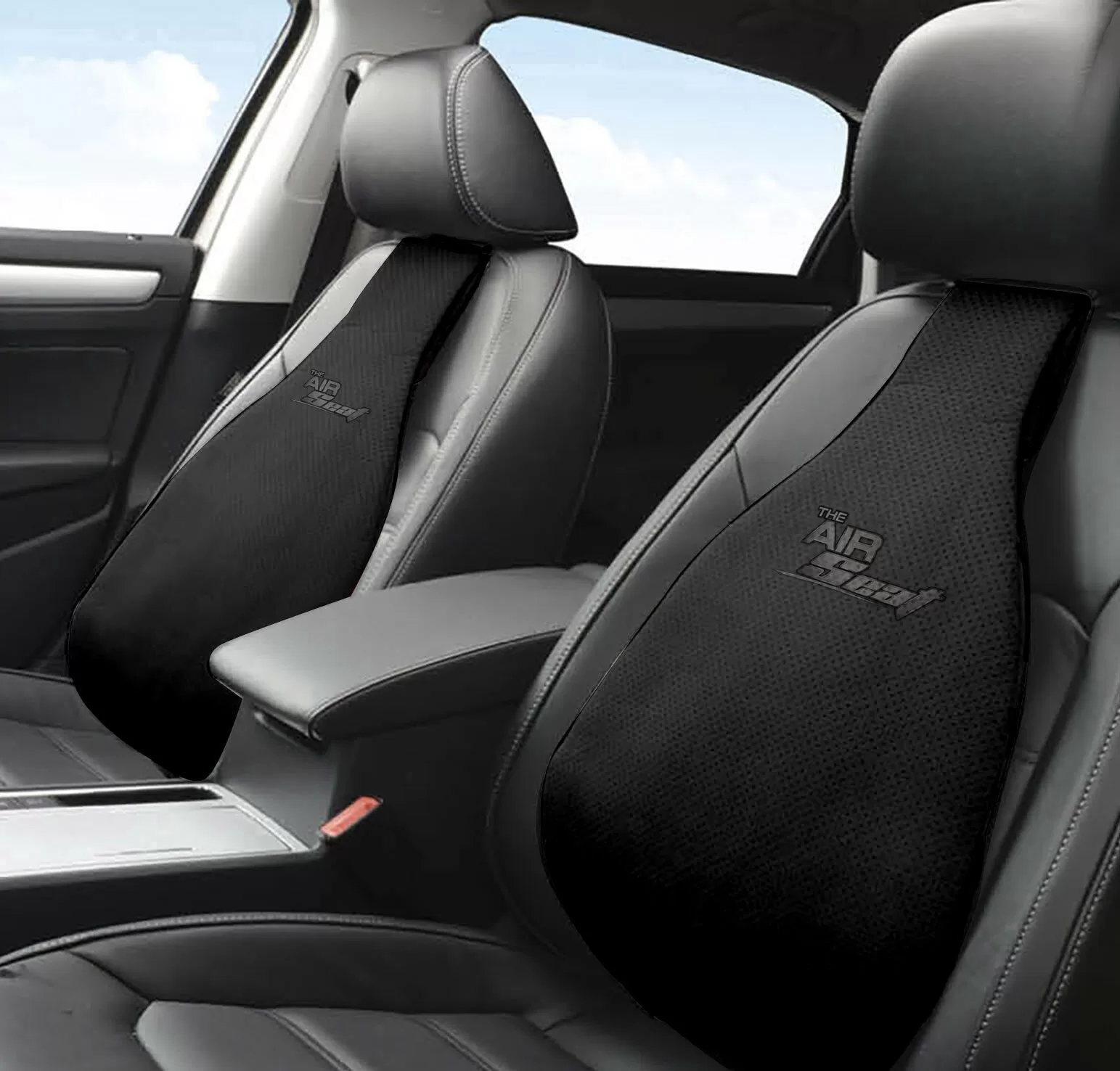 PVC Seat Cover with Lumbar Support - Universal Fit 1 PVC Seat Cover with Lumbar Support - Universal Fit