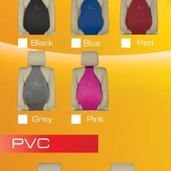 PVC Seat Cover with Lumbar Support - Universal Fit 4 V121 UNIBSAIRPVCBG 02 7 jpg
