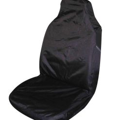 Universal Supreme Throwover Seat Cover Canvas - Black