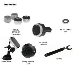 Gator DIY BT Wireless Car Tyre Pressure Monitor Monitoring System App Control TPM iOS 7 V185 GTPMS4BT s4bt5 1 jpg