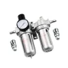 Air Compressor Water Trap Regulator Filter with Pressure Gauge