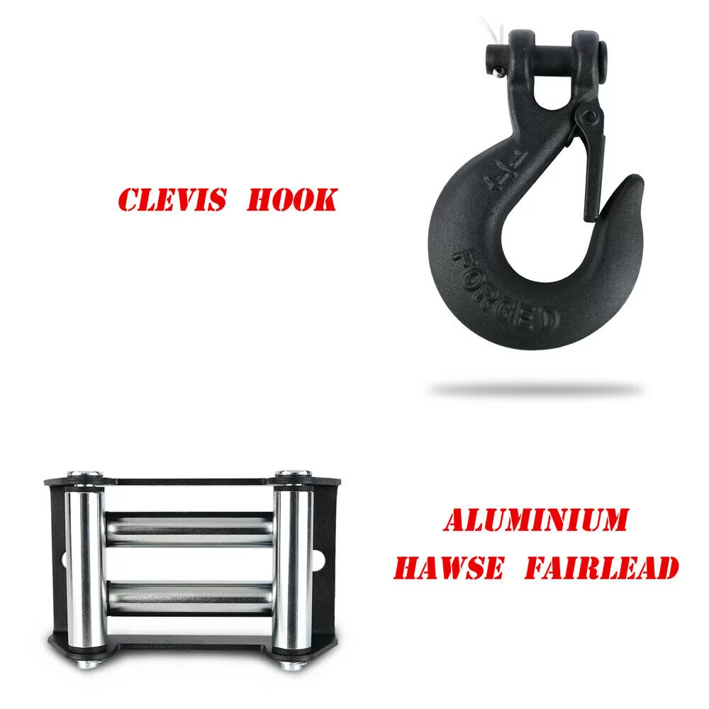 X-BULL Electric Winch 3000lbs/1360kg Wireless 12V Steel Cable ATV 4WD BOAT 4X4 5 X-BULL Electric Winch 3000lbs/1360kg Wireless 12V Steel Cable ATV 4WD BOAT 4X4 - Image 5