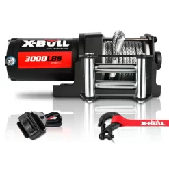 X-BULL Electric Winch 3000lbs/1360kg Wireless 12V Steel Cable ATV 4WD BOAT 4X4 21 V211 AUEB AXEW001 73ae80ae313923be 1 jpg