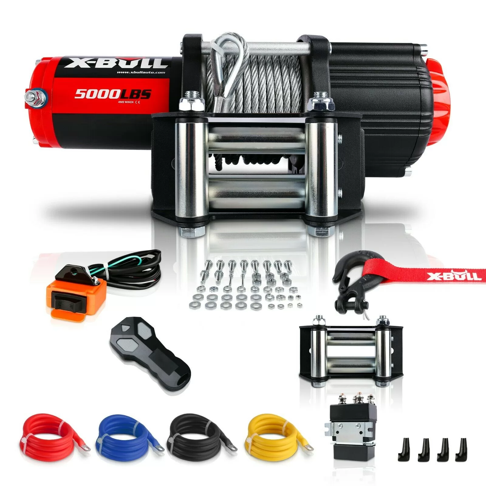 Wireless Electric Winch with 5000LBS Capacity for ATV, UTV, and Boats 10 Wireless Electric Winch with 5000LBS Capacity for ATV, UTV, and Boats - Image 10