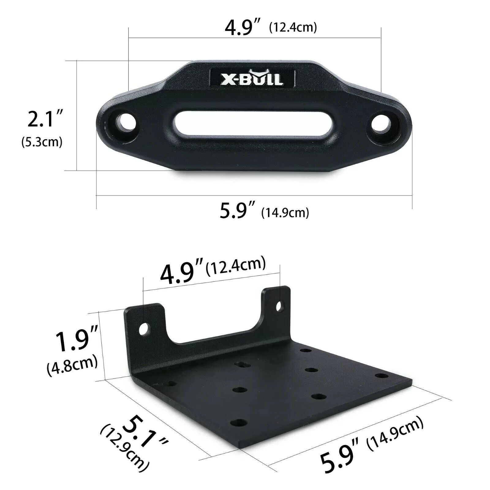 X-BULL Electric Winch: 5000lbs Power with Synthetic Rope for ATVs, UTVs, Boats and 4WDs 6 X-BULL Electric Winch: 5000lbs Power with Synthetic Rope for ATVs, UTVs, Boats and 4WDs - Image 6