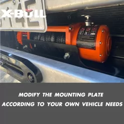 Alternative view of X-BULL Winch Mounting Plate Cradle 8000-13000lbs New Universal Truck TrailerATV