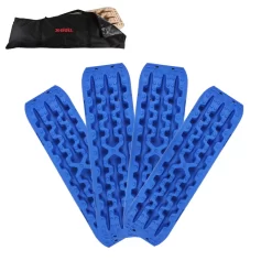Blue X-BULL Recovery Tracks for 4x4 Off-Road Vehicles - 2 Pairs Gen 3.0
