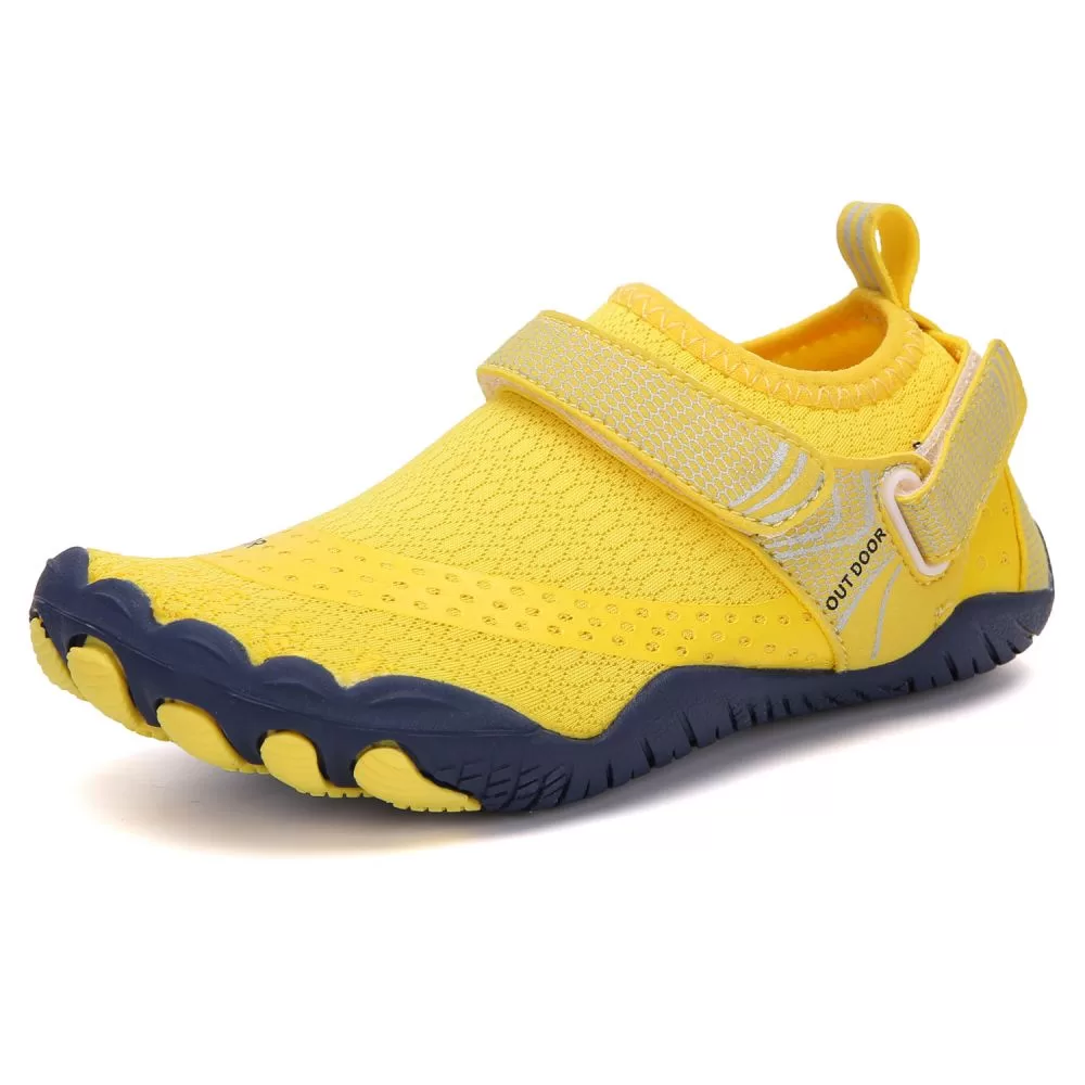 Quick-Dry Kids Aqua Sports Shoes in Yellow - Bigkid US2/EU32 Size ...