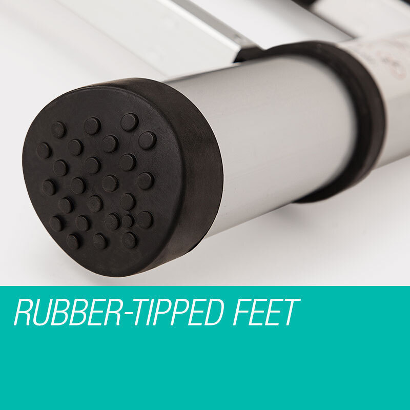 Bullet 2m Telescopic Aluminium Ladder Alloy Extension Extendable Steps 10 Bullet 2m Telescopic Aluminium Ladder Alloy Extension Extendable Steps - Image 10