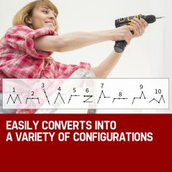 Alternative view of BULLET Pro 4.7m Multi-Purpose Ladder Aluminium Extension Folding Adjustable Step