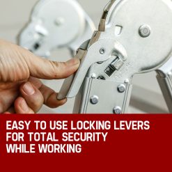 BULLET Pro 4.7m Multi-Purpose Ladder Aluminium Extension Folding Adjustable Step 18 V219 LDRTELBULA47M LDRTELBULA47M 08