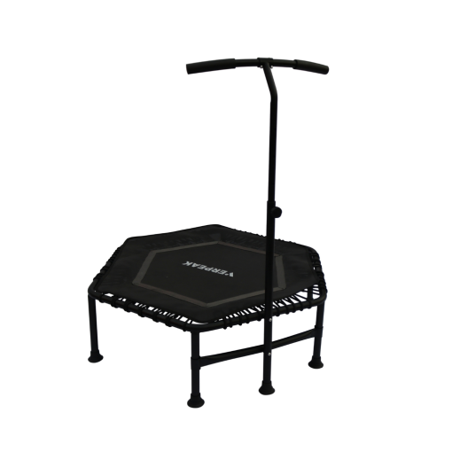 T-Shaped Handrail Fitness Trampoline - Verpeak VP-TP-103-JDI (48")