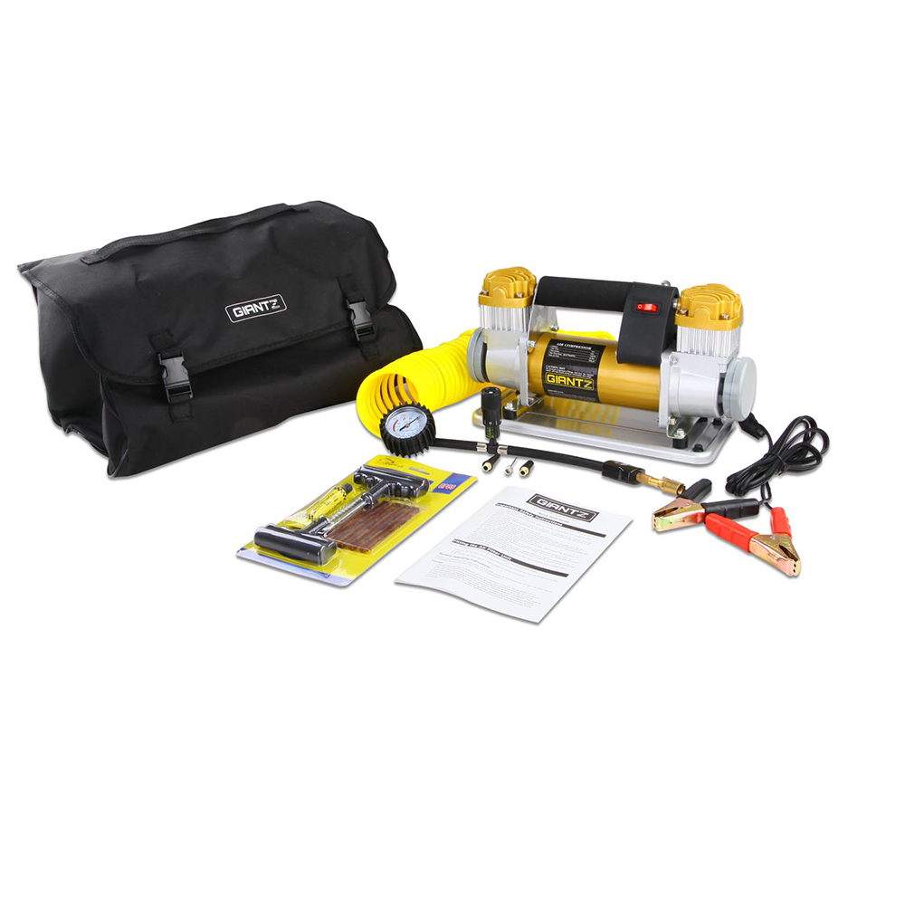 Giantz 12V Air Compressor 200L/min for 4WD Tyres 6 Giantz 12V Air Compressor 200L/min for 4WD Tyres - Image 6
