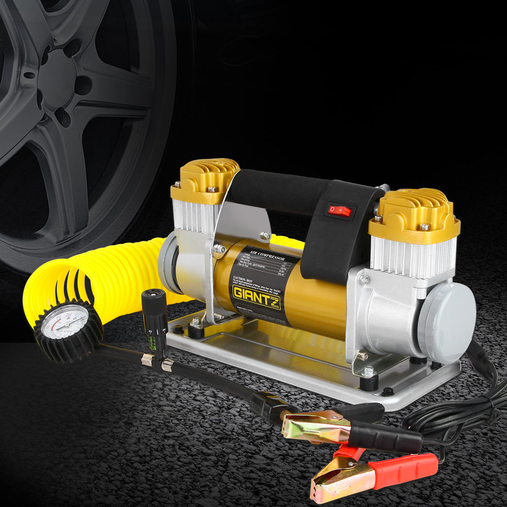 Giantz 12V Air Compressor 200L/min for 4WD Tyres 7 Giantz 12V Air Compressor 200L/min for 4WD Tyres - Image 7