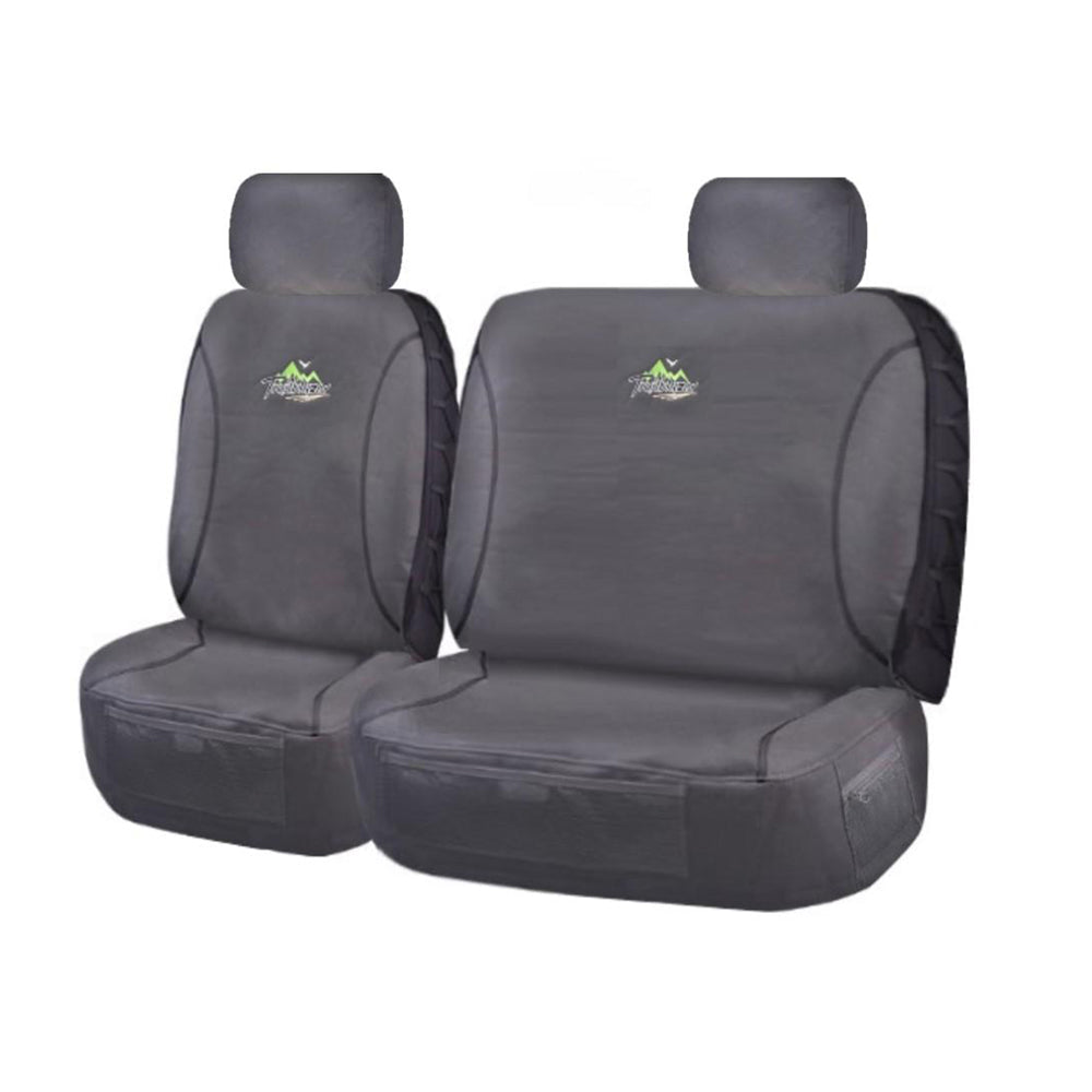 Charcoal Trailblazer Seat Covers for Toyota Landcruiser Single Cab