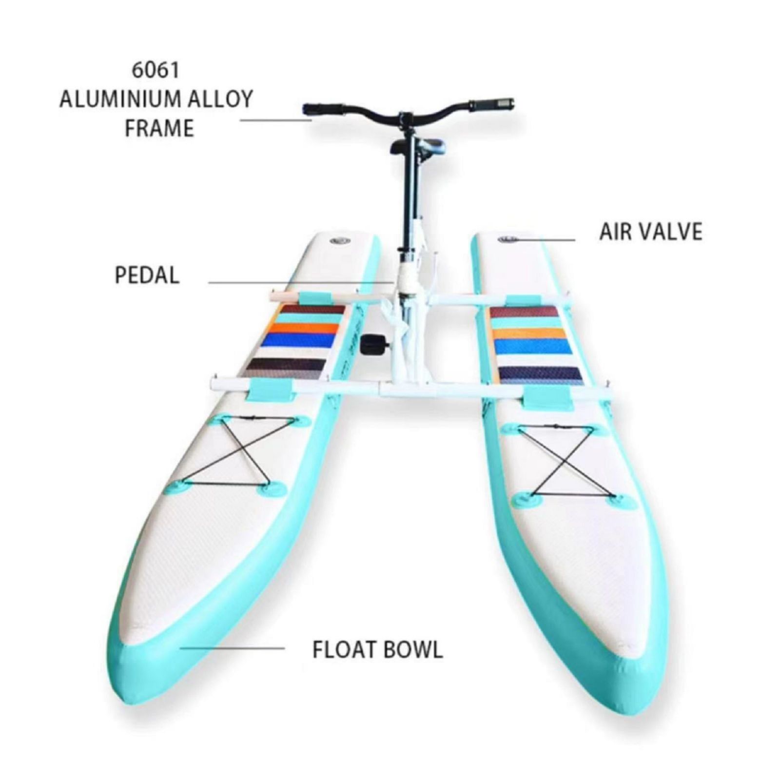 Portable Water Bikes with Paddle Board for SUP Adventure Bugout Australia