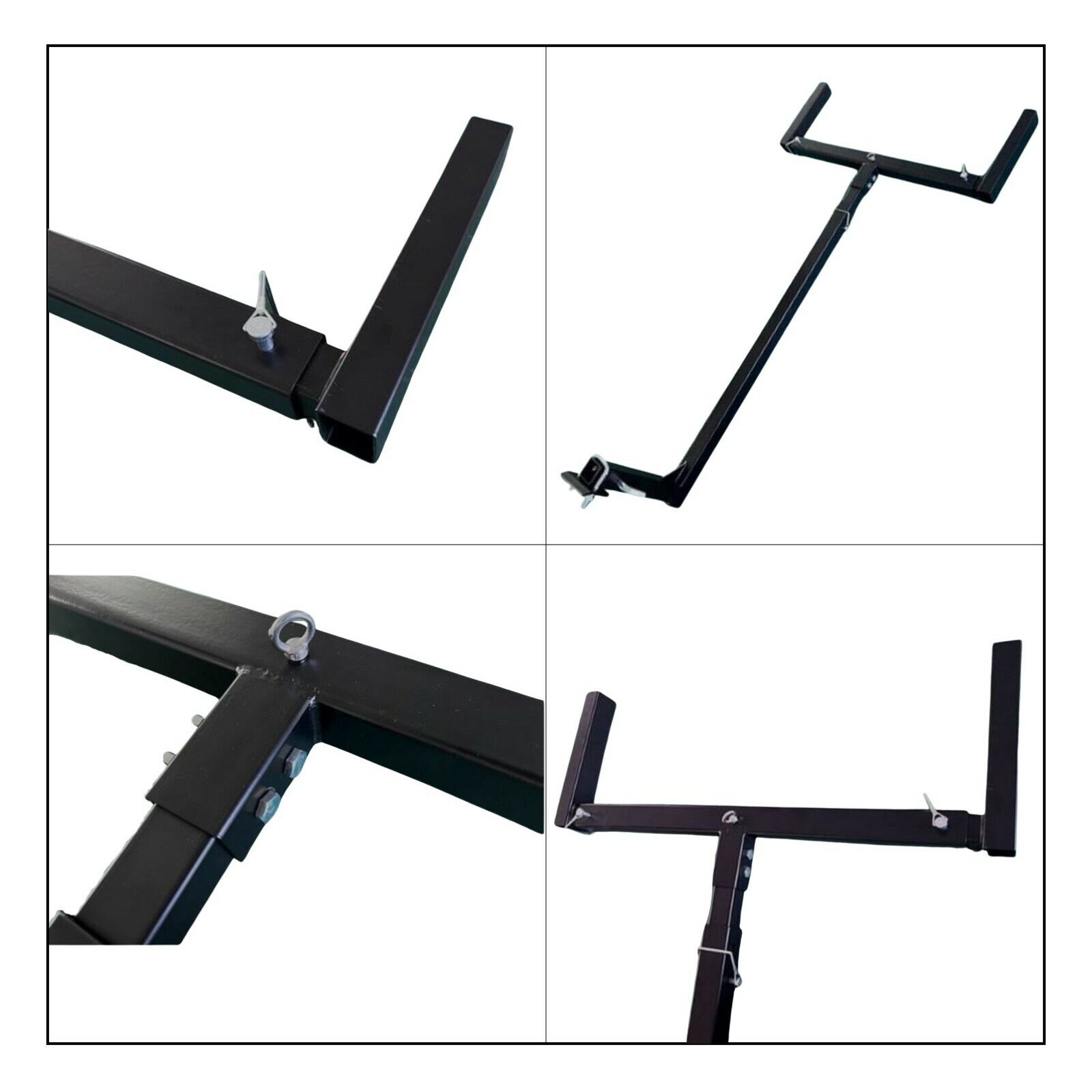 Tow Bar Hitch Mount Ladder Roof Rack Bar Extension Timber Kayak 3 Tow Bar Hitch Mount Ladder Roof Rack Bar Extension Timber Kayak - Image 3