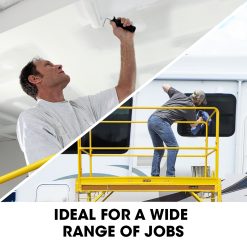 Baumr-AG Safety Guard Rail for Adjustable Mobile Scaffold 13 V219 LDRSCFBMRAGDR 74152 06