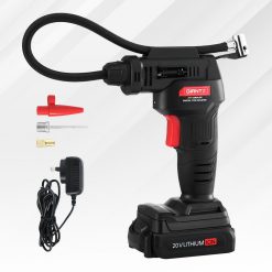 Giantz Cordless Tyre Inflator Portable Air Compressor Pump 20V 120PSI Digital LED 13 AC 20V BK 202512051816 06