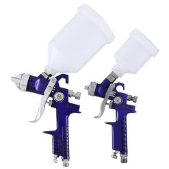 Giantz 2-Piece HVLP Spray Gun with Dual Nozzles 10 GSG 2SG BOX BL 190342 02