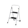 2 Step Ladder Steel Lightweight Foldable