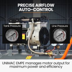 UNIMAC 40L Oil-Free Electric Air Compressor 2.0HP 11 V219 TOLACMUM4C0FA 74348 03