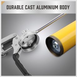 18inch Grease Gun 8000PSI Pistol Grip Flex Hose Heavy Duty Barrel With Cartridge 14 V465 83001 85522 04