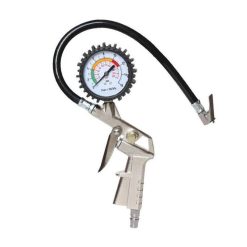 Alternative view of Air Tyre Inflator Pressure Meter Car Truck Tire Pump Hose Gauge Compressor Tools