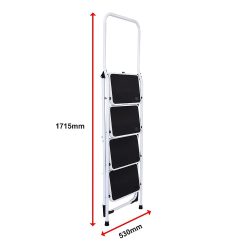 Foldable Non Slip 4 Step Steel Ladder 27 V63 802117 202503241554 14