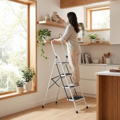 Foldable Non Slip 4 Step Steel Ladder 18 V63 802117 202512031635 01