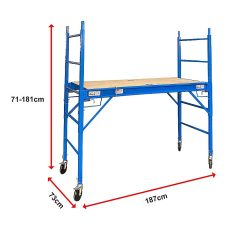 Mobile Safety High Scaffold / Ladder Tool -450KG 23 V63 821193 10263 09