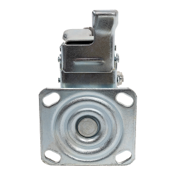 Castor Wheels 4 x 6" 150mm Swivel Silent Caster 2 Brakes 800KG 21 V63 841911 83839 04