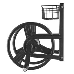 VEVOR Wall Mounted Garden Hose Reel 125ft 5/8 in Metal Hose Reel with Basket 21 V952 GQSSGJP125FTTLQ5I002V0 202508012022 10