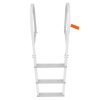 Dock ladder, removable 3-step, 227 kg capacity, aluminium
