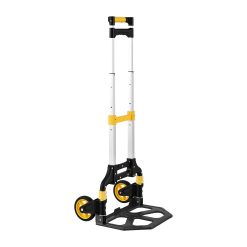 Giantz Folding Hand Trolley 80kg Capacity Silver 11 HP CART 2W WH 02