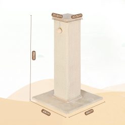 Alternative view of i.Pet Cat Tree 89cm Scratching Post Tower Scratcher Wood Condo Bed House Trees Beige