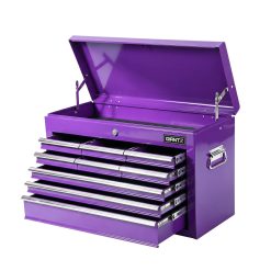 Alternative view of Giantz 9-Drawer Tool Cabinet Chest Toolbox Heavy Duty Garage Storage Organiser Purple