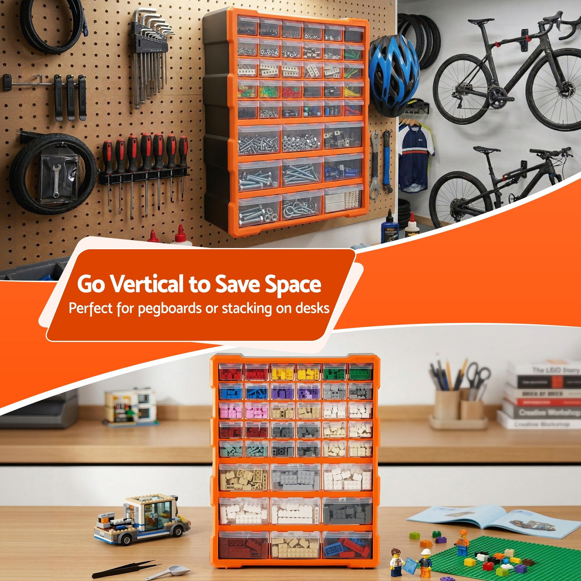 Giantz 39-Drawer Tool Storage Cabinet 7 Giantz 39-Drawer Tool Storage Cabinet - Image 7