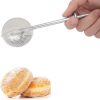 Flour Duster with Spring Handle, 304 Stainless Steel