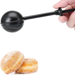Stainless Steel Flour Duster with Spring Handle