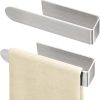 Adhesive Hand Towel Holder, 8 Inch, 2 Pack